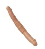 Prótese Dupla Duas Ponta Sem Vibro Cor Boneca Salmão32,5cm x