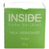 Vela Hidratante Beijável Inside Limão 30g