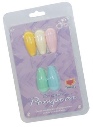 Kit Cones Pesinho para Pompoar Com 5