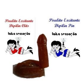 Pirulito Efervescente Excitante Loka Sensação Dipilin